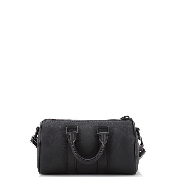 Louis Vuitton Keepall Bandouliere Bag Limited Edition Aerogram Leather XS Black - Picture 3 of 6
